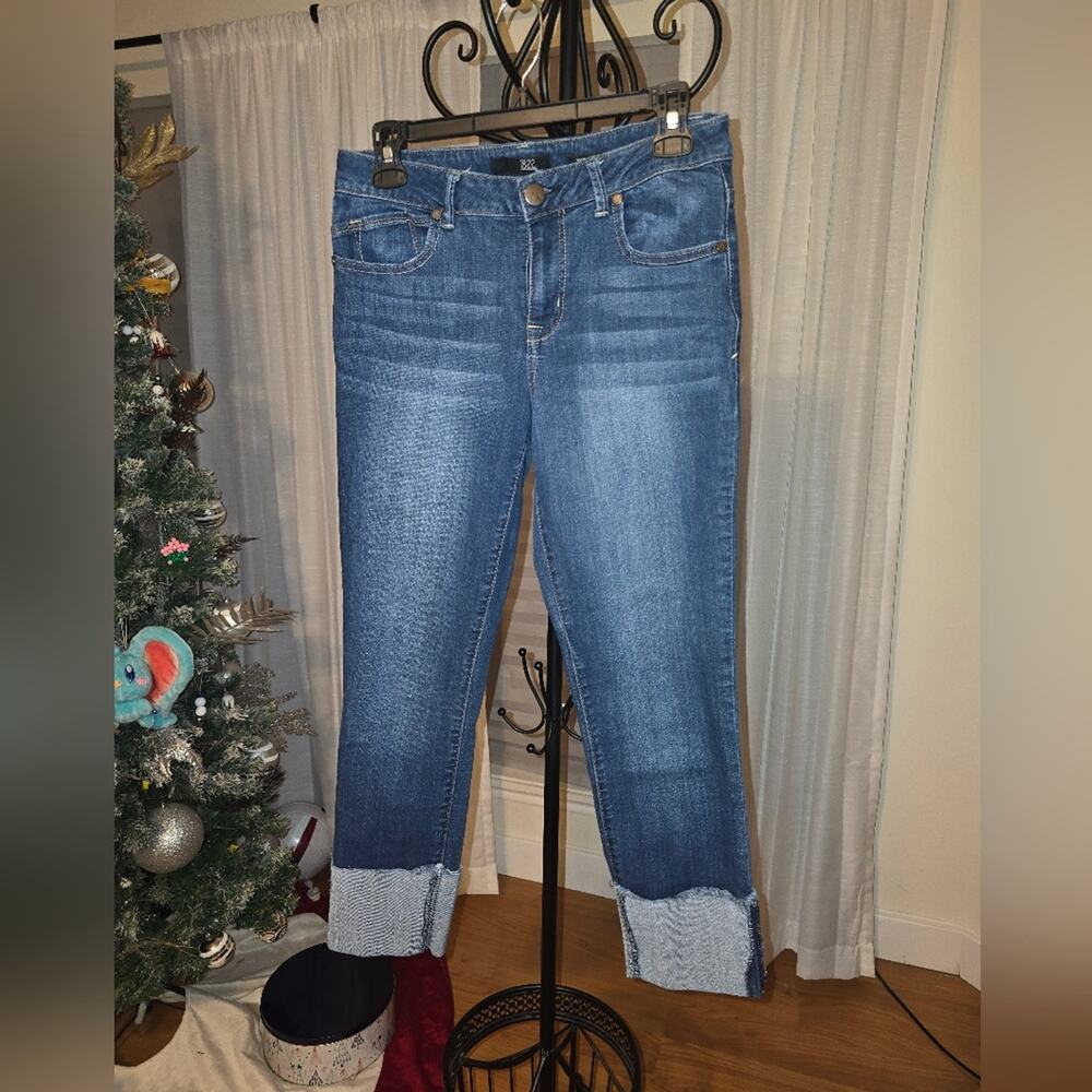 Taylor Indigo Ankle Jeans Sz 6 EUC